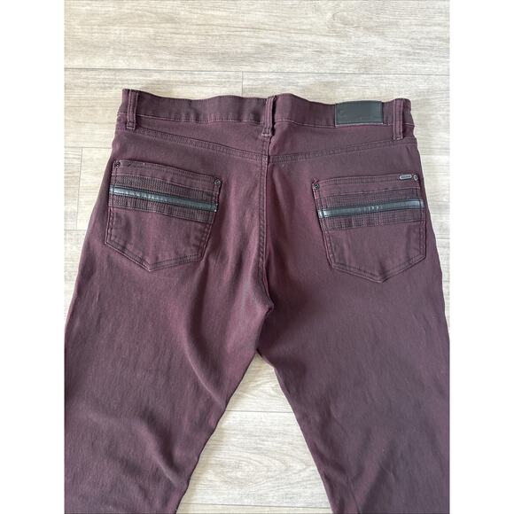 G Fried Denim Men’s 38X32 Jeans Brown Slim Stretch Pants Comfort - Picture 3 of 7